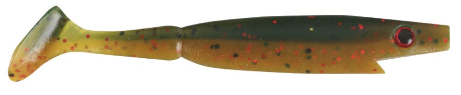 Piglet Shad 10cm, Chartreuse Mullet