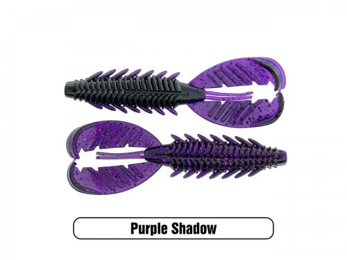 X Zone Adrenaline Craw Jr. 3.5" Purple Shadow 7p