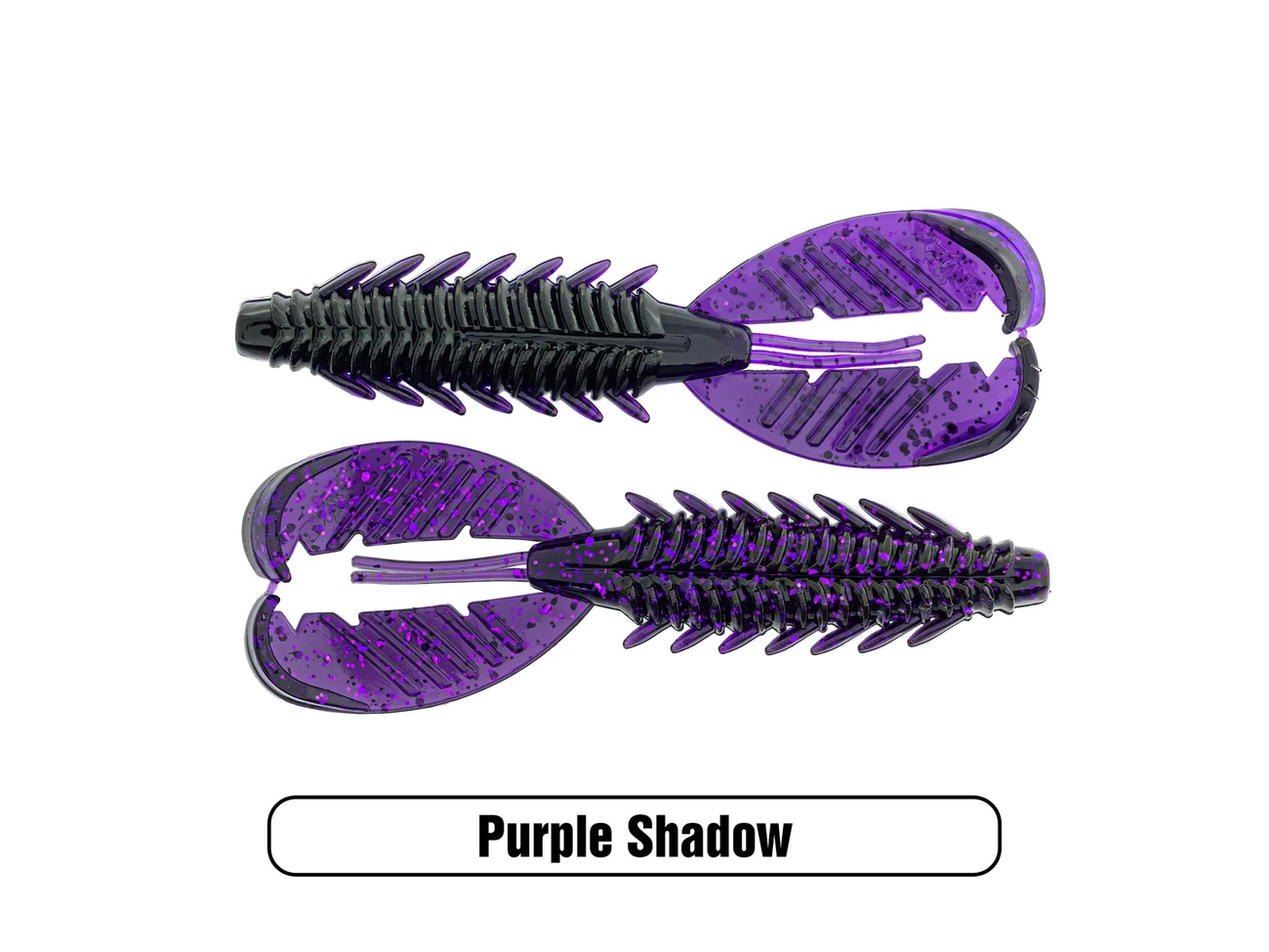 X Zone Adrenaline Craw Jr. 3.5" Purple Shadow 7p